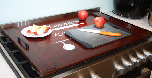 Maximizing Kitchen Space with a Noodle Board Stove Cover for Cooking and Baking Preparation