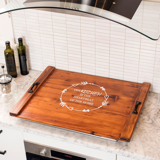 Noodle Board Stove Cover - Kitchen Is Heartbeat of the Home